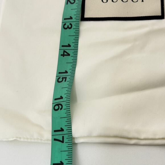 Gucci Satin Storage Cloth Drawstring Dust Bag Lot Of 2 Designer Luxury Logo - Picture 3 of 6